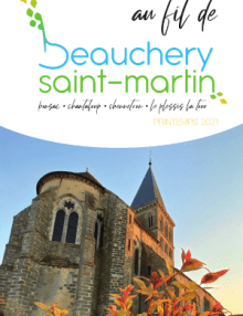 Page de garde - Au fil de Beauchery - Printemps 2021