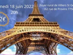 Soirée dansante 18 juin 2022 Villiers St Georges